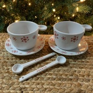 Holiday Cheer Snowflake || Set of 2